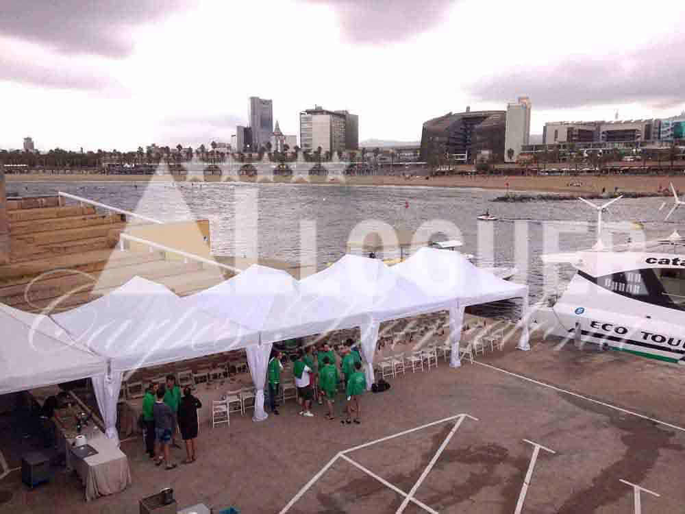 Carpes blanques elegants per festes