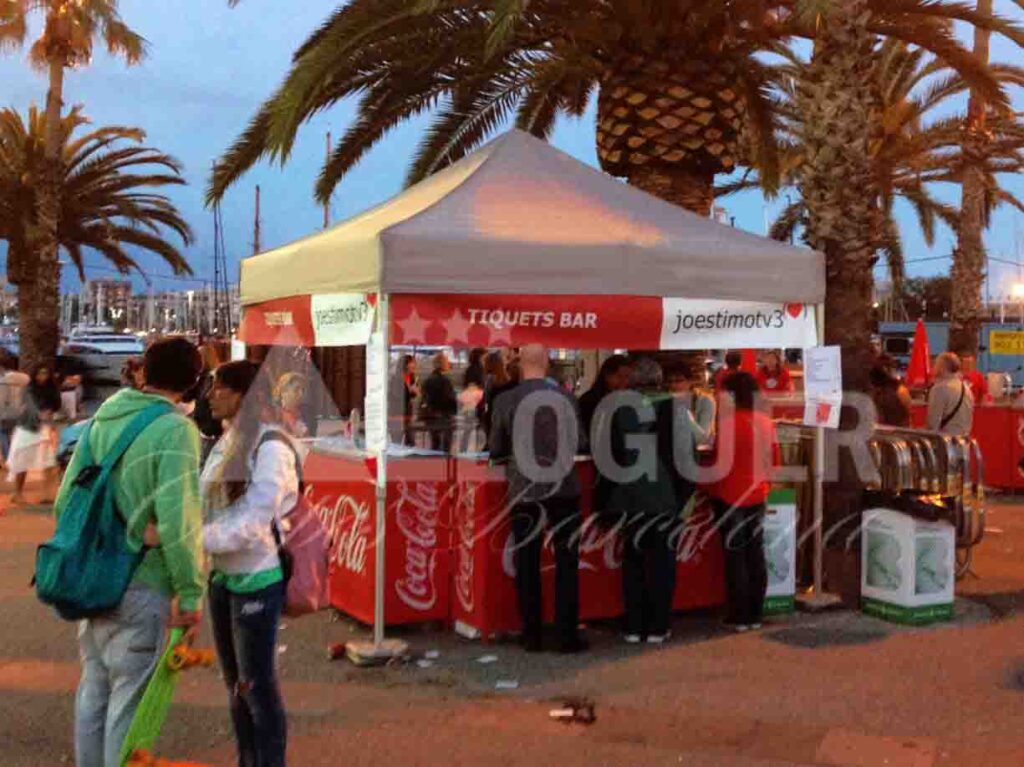 Tendals de lloguer per festes
