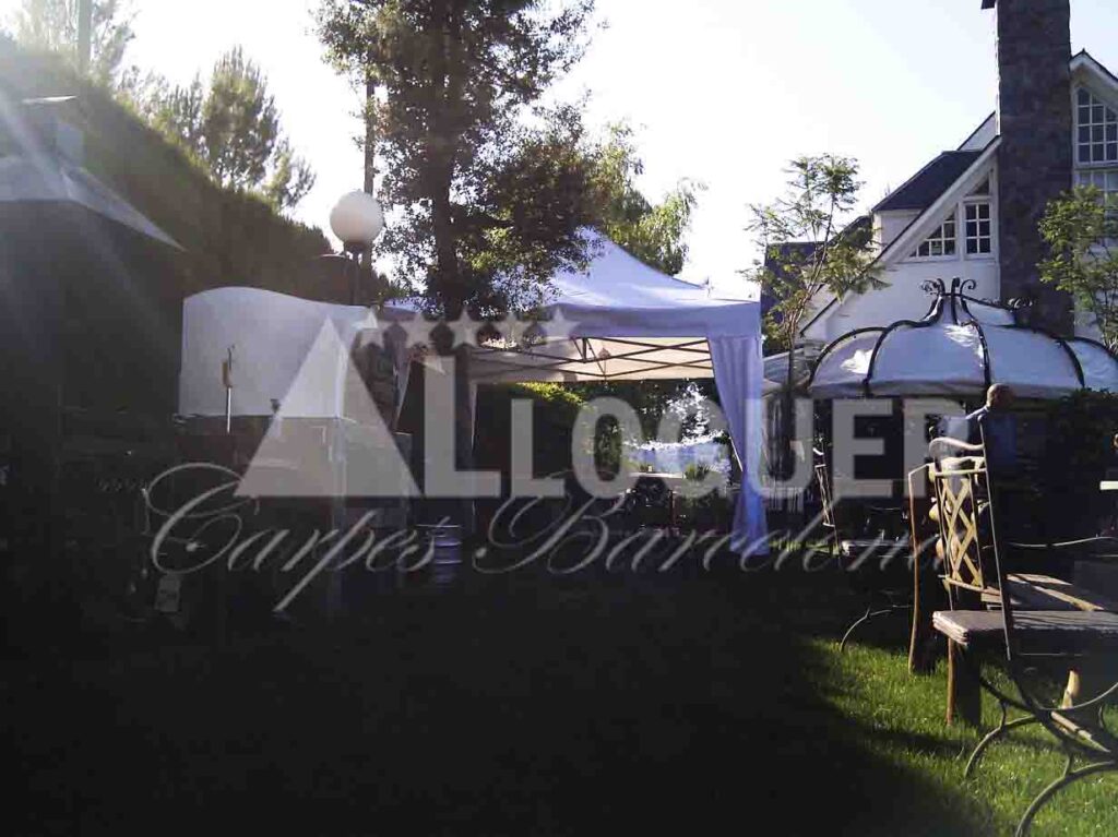 Carpes de 4x4m blanques