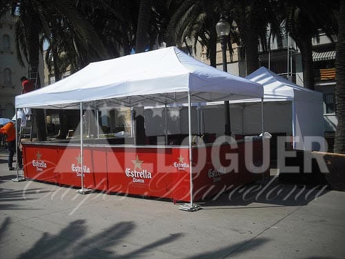 Carpes de 3x6m de lloguer per events