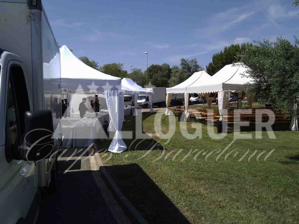 Lloguer de tendals per festes