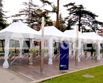 Carpes plegables modulars de 6x16m