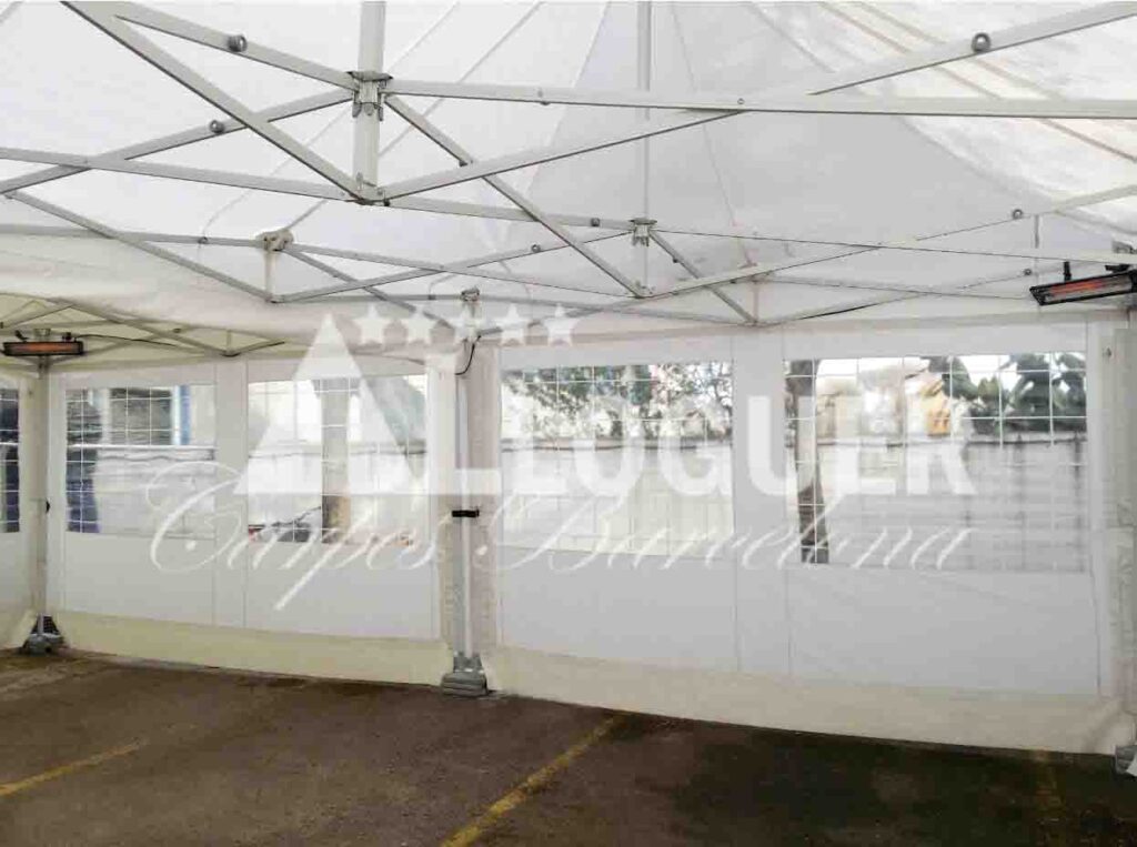 Tendals de lloguer de 6x8m
