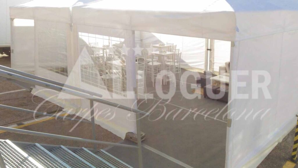 Lloguer de tendals per festes