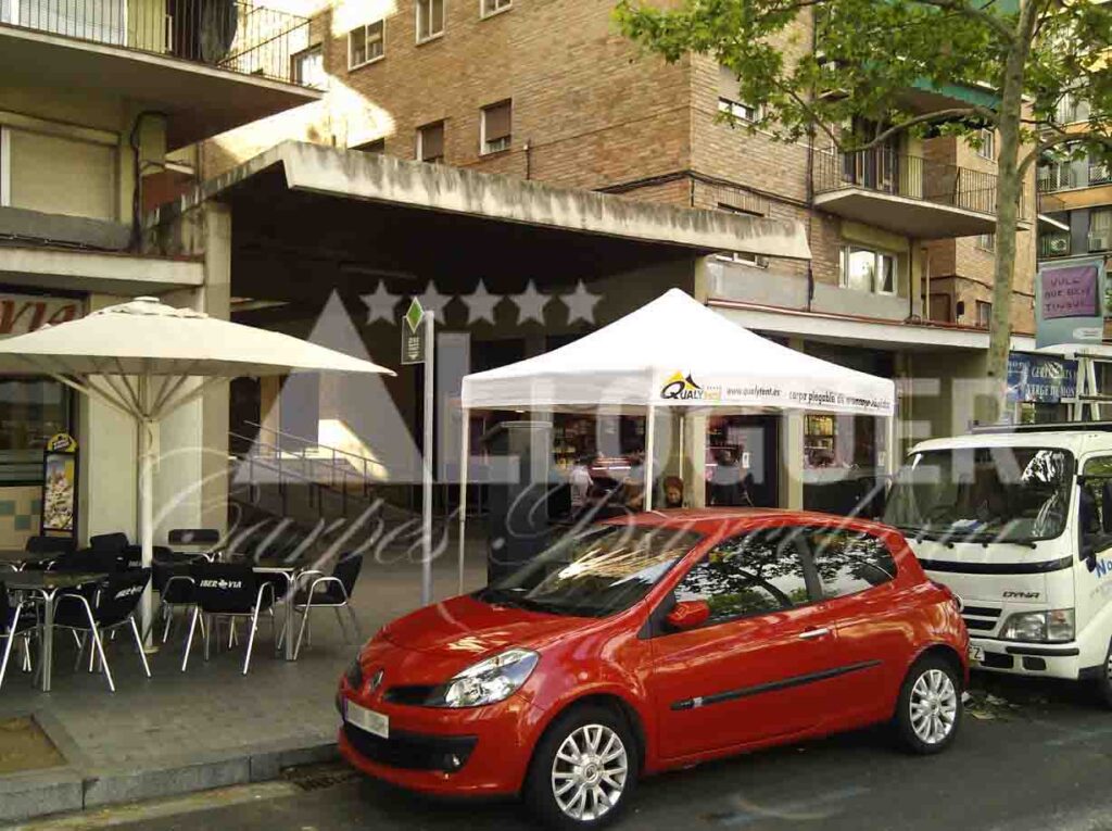 Tendals de lloguer per empreses