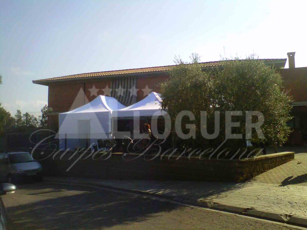 Carpes plegables de lloguer