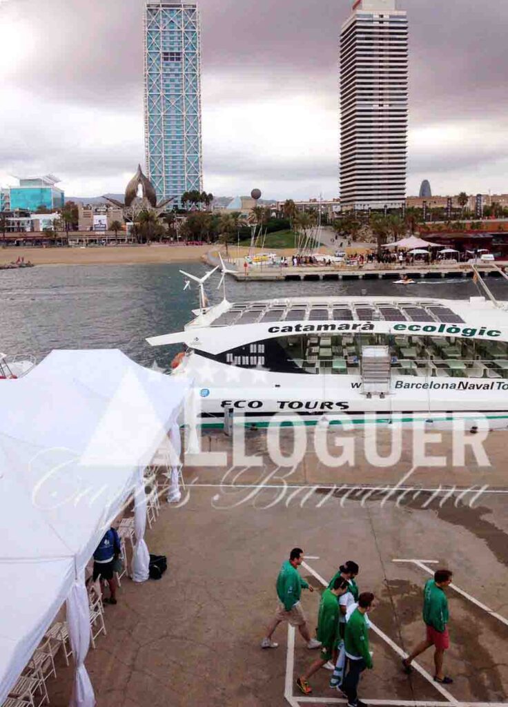 lloguer de carpes de 20x6m