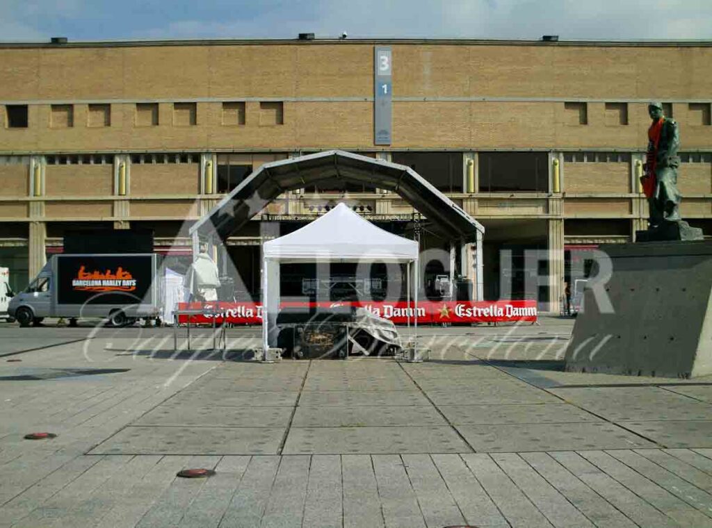 Lloguer de carpes de 3x3m