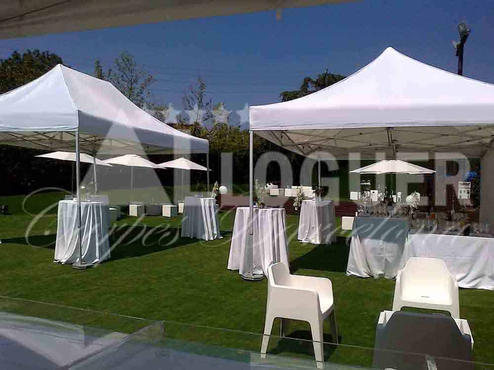 Lloguer de tendals plegables