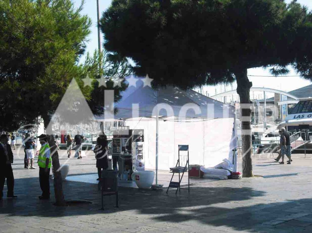 Carpes plegables de lloguer