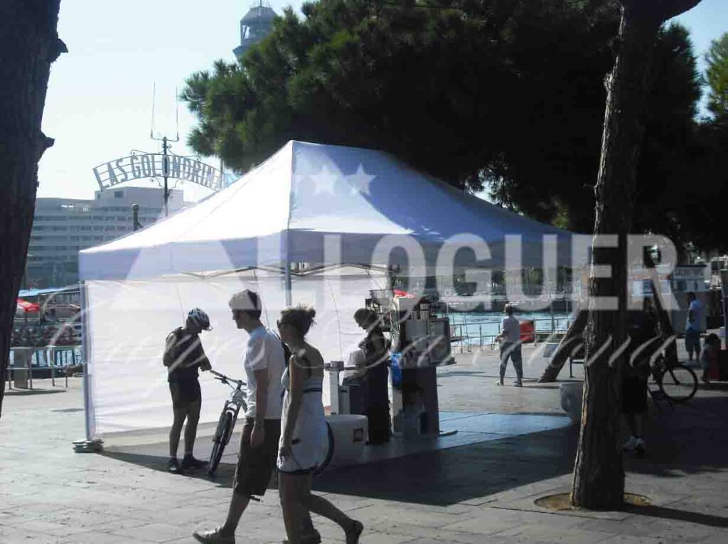 Carpes de 6x4m per a fires