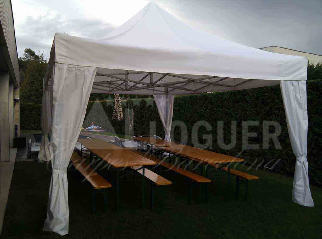 Lloguer de tendals per jardí