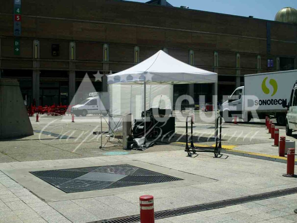 Carpes de 3x3m de lloguer