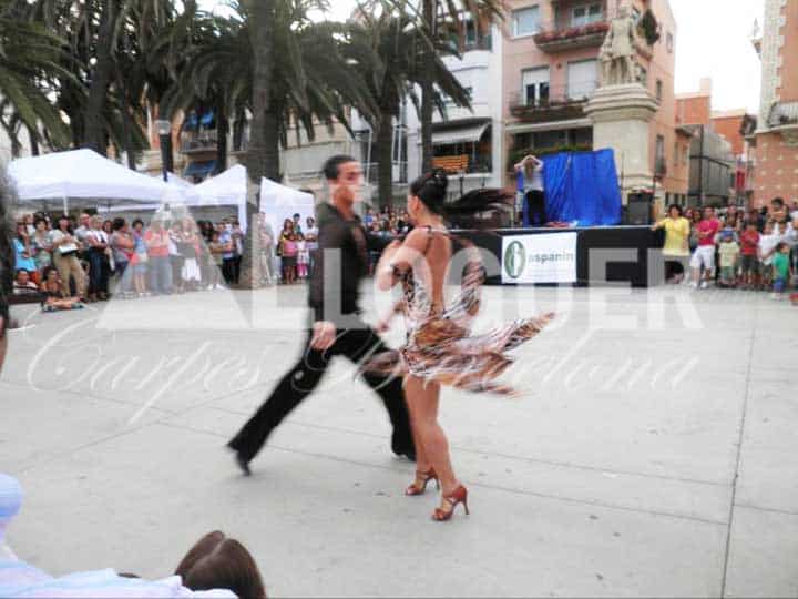 Carpes plegables lloguer