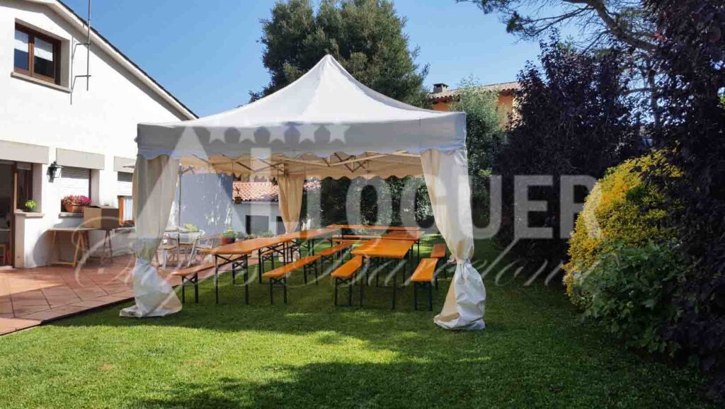Carpes de 6x4m elegants