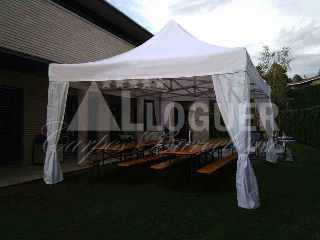 Tendals de lloguer per festes