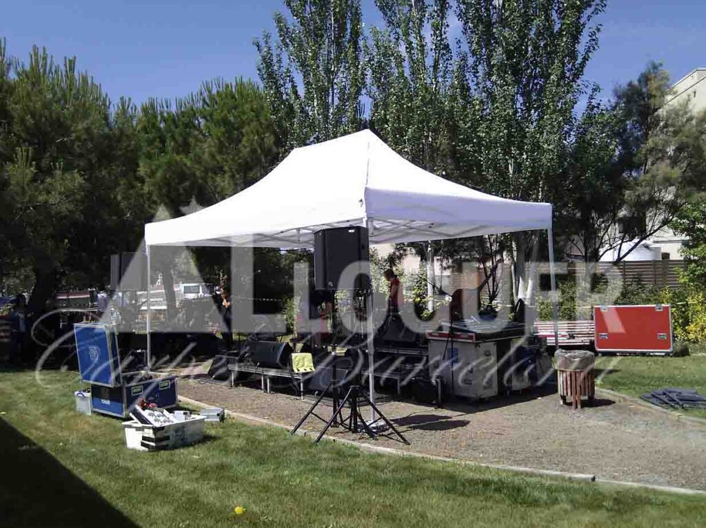 Carpes de 6x4m de lloguer
