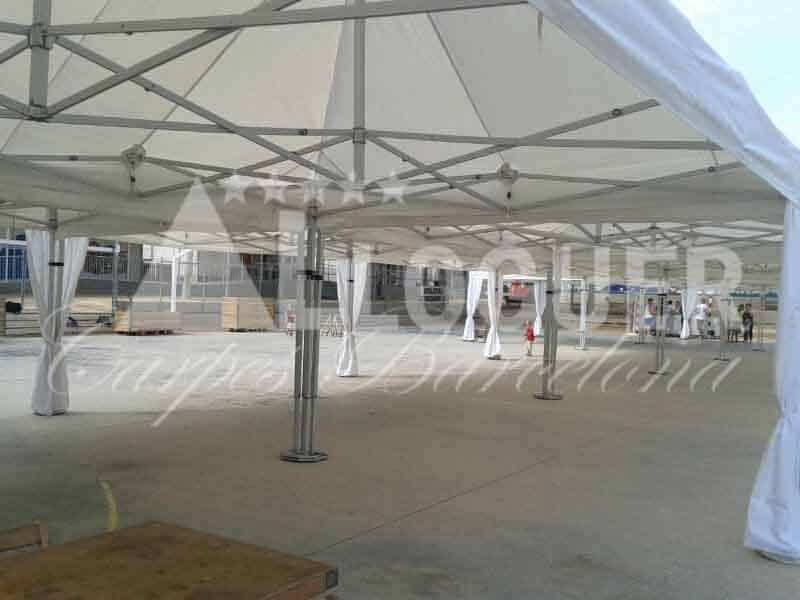 lloguer de tendals plegables