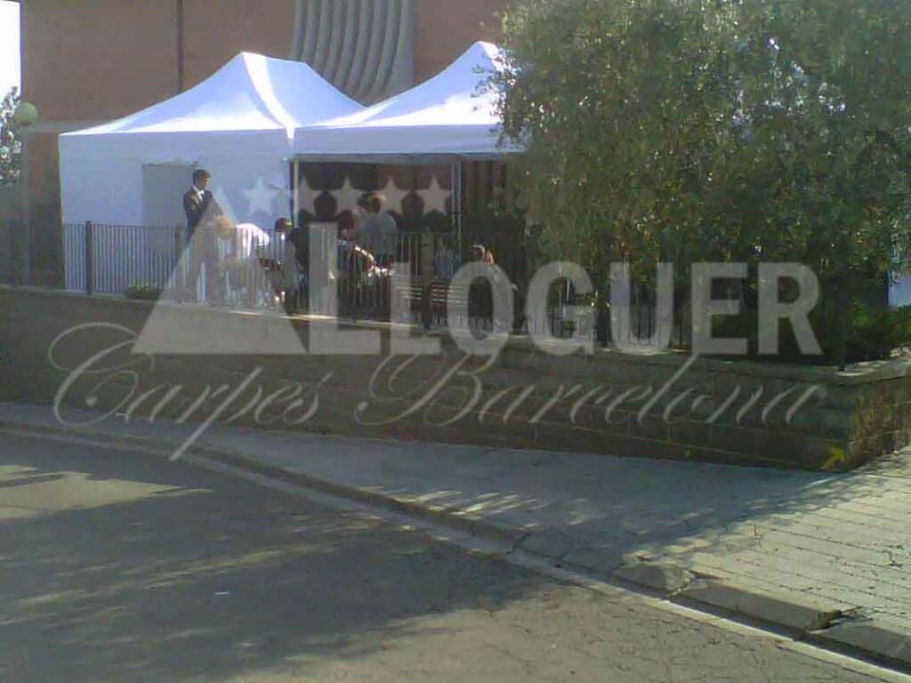 Tendals de lloguer a Barcelona