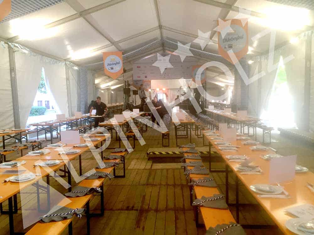Taules plegables per Oktoberfest