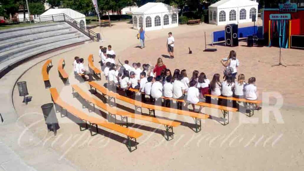 Lloguer de taules i bancs a barcelona