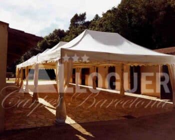 Tendals de lloguer per festes