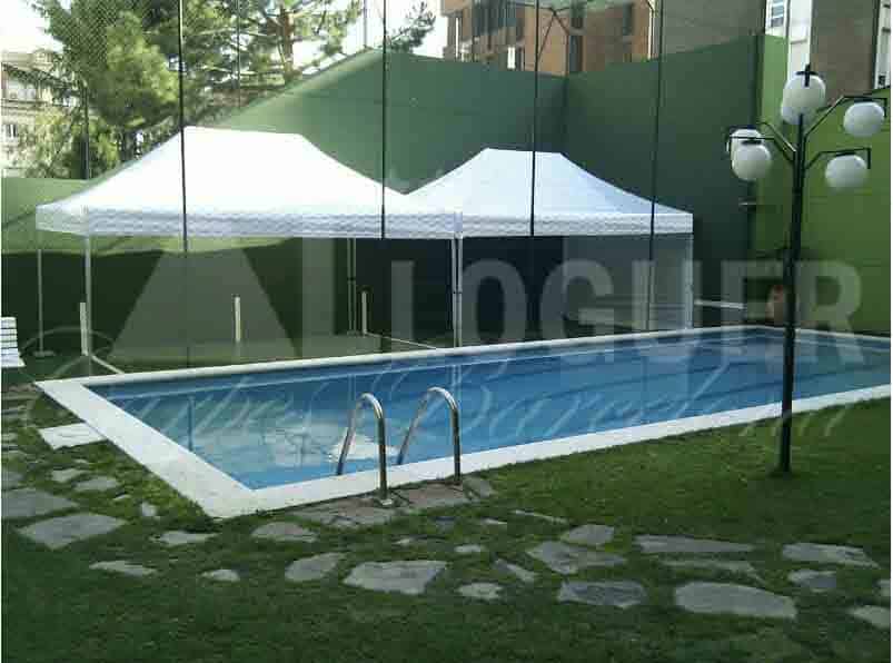 Lloguer de carpa modular 12x4m