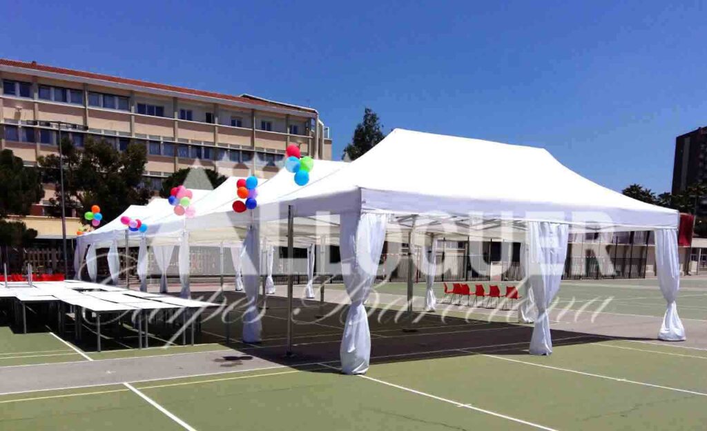 Tendals resistentes de lloguer