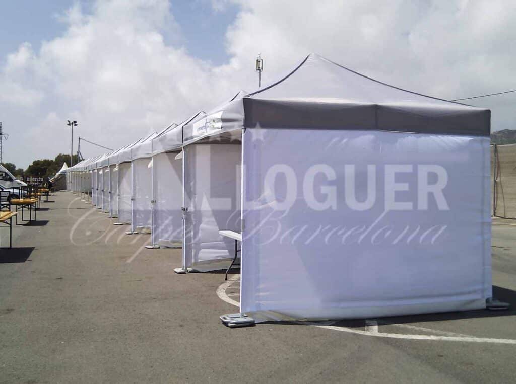 Carpes de color gris de 3x3
