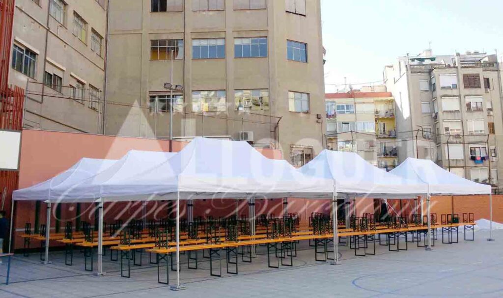 Lloguer de taules plegables a Barcelona