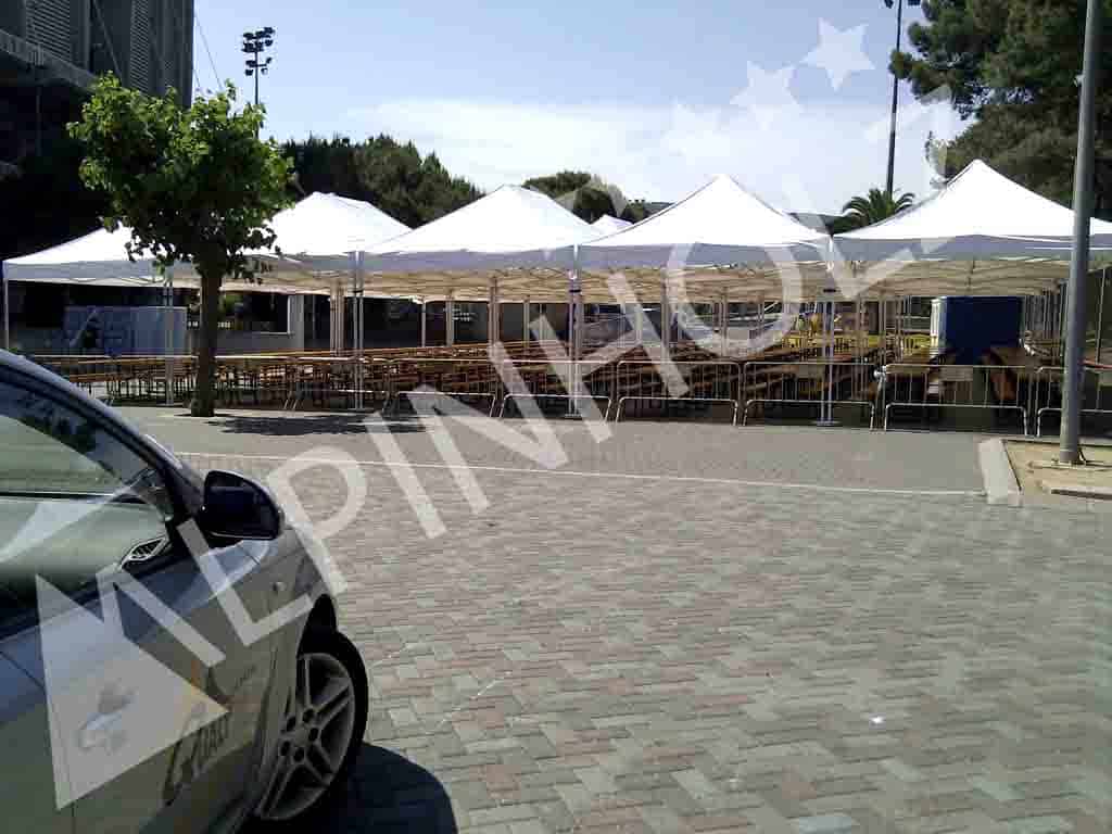 Taules i bancs plegables de lloguer