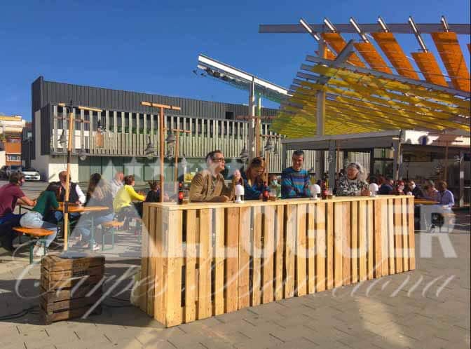 taules plegables per festes de lloguer