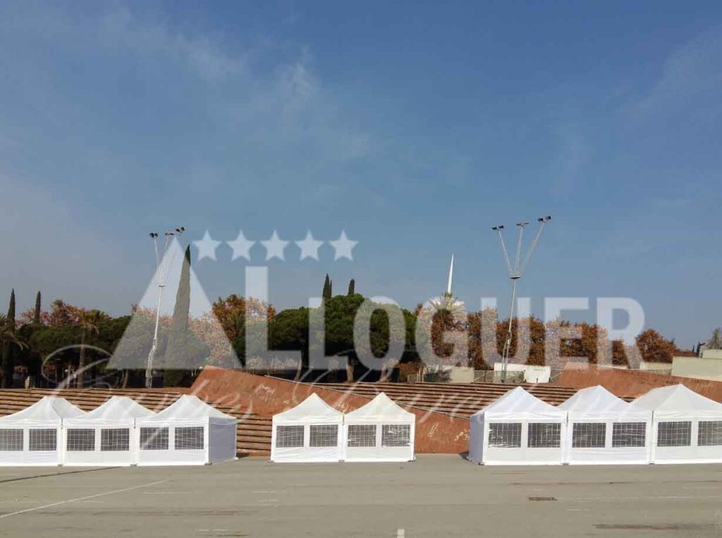 Carpes blanques de lloguer de 6 per 4